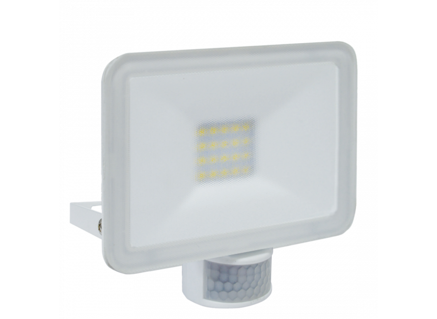 activering Ongunstig Politiek Design LED Buitenlamp met Bewegingsmelder 20W - Wit (LF5020P) ELRO